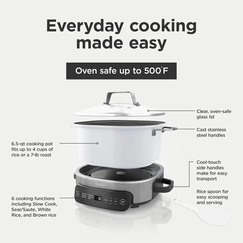 XMSJ Ninja Foodi MC1100 6 In 1 Multi Cooker All In One