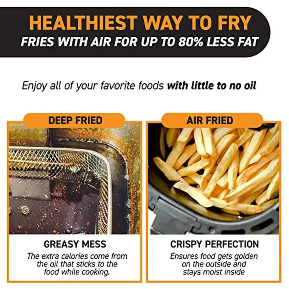 XMSJ Air Fryer Oven With Digital Display And 12 Presets