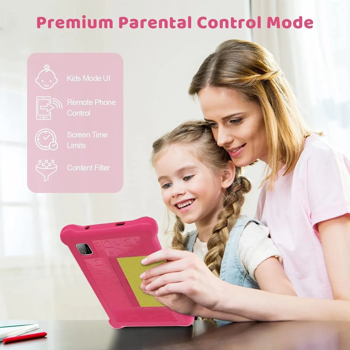 Bestski Kids Tablet Quad Core 5GB RAM 32GB 128GB Expansion