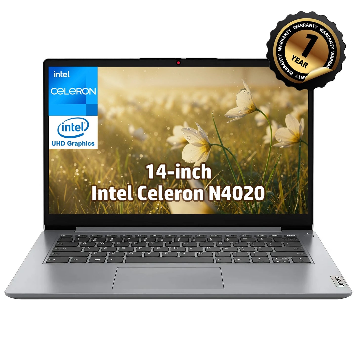 Lenovo Business Laptop Intel Celeron N4020 4GB RAM 384GB Storage