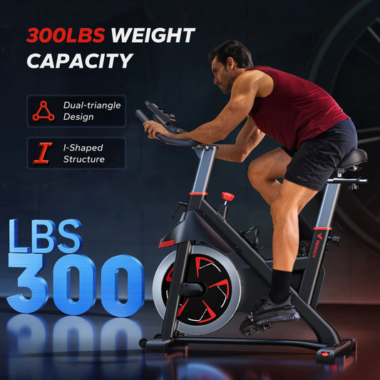 MERACH S38 Indoor Cycling Bike With Magnetic Resistance And App