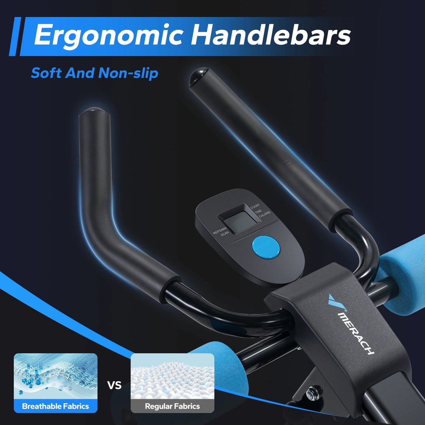 MERACH Abs Machine Adjustable Trainer Foldable For Core And Abs