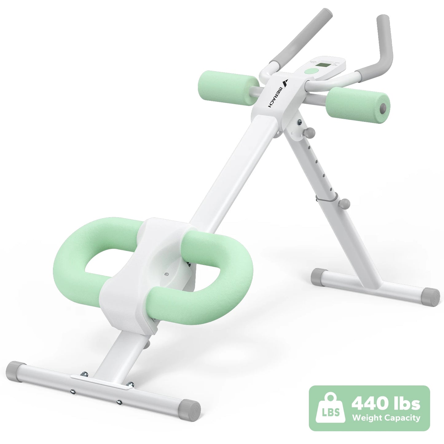 MERACH Abs Machine Adjustable Trainer Foldable For Core And Abs