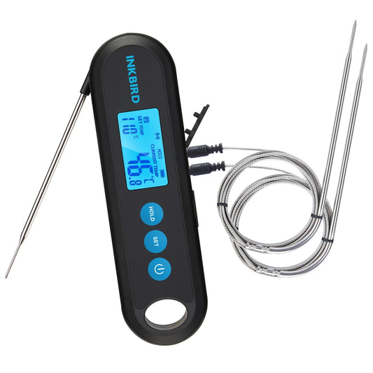 Inkbird Digital Meat Thermometer With 2 Probes Bluetooth