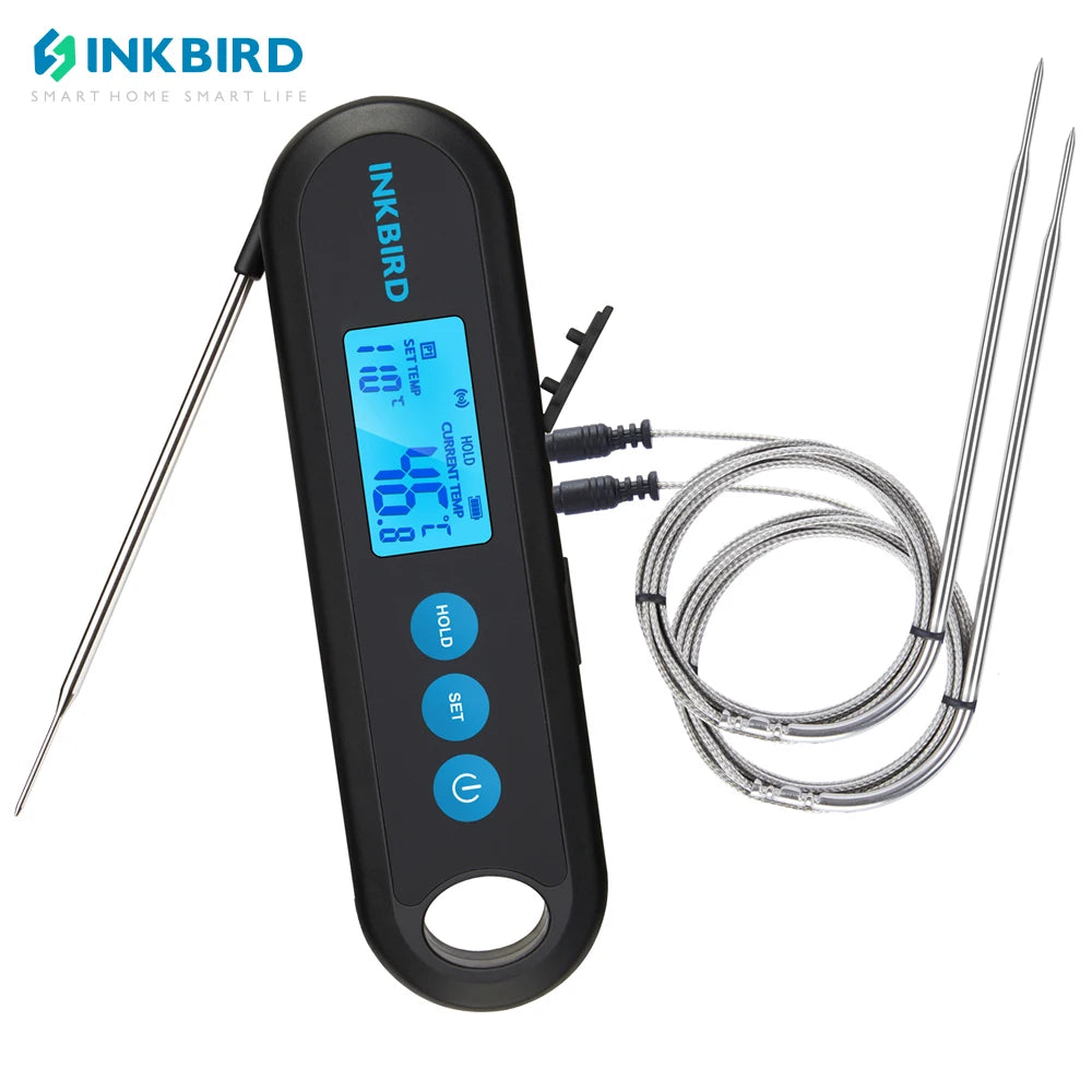 INKBIRD Digital Meat Thermometer IHT-2PB Bluetooth Probes