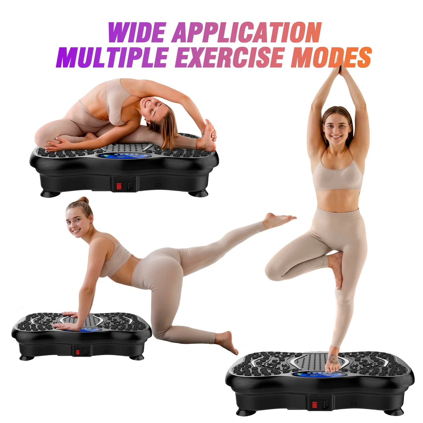 Vibration Plate Exercise Machine Full Body Workout Fat Loss