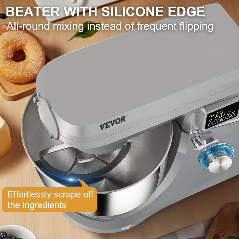 VEVOR Stand Mixer Multifunctional Electric With LCD Display