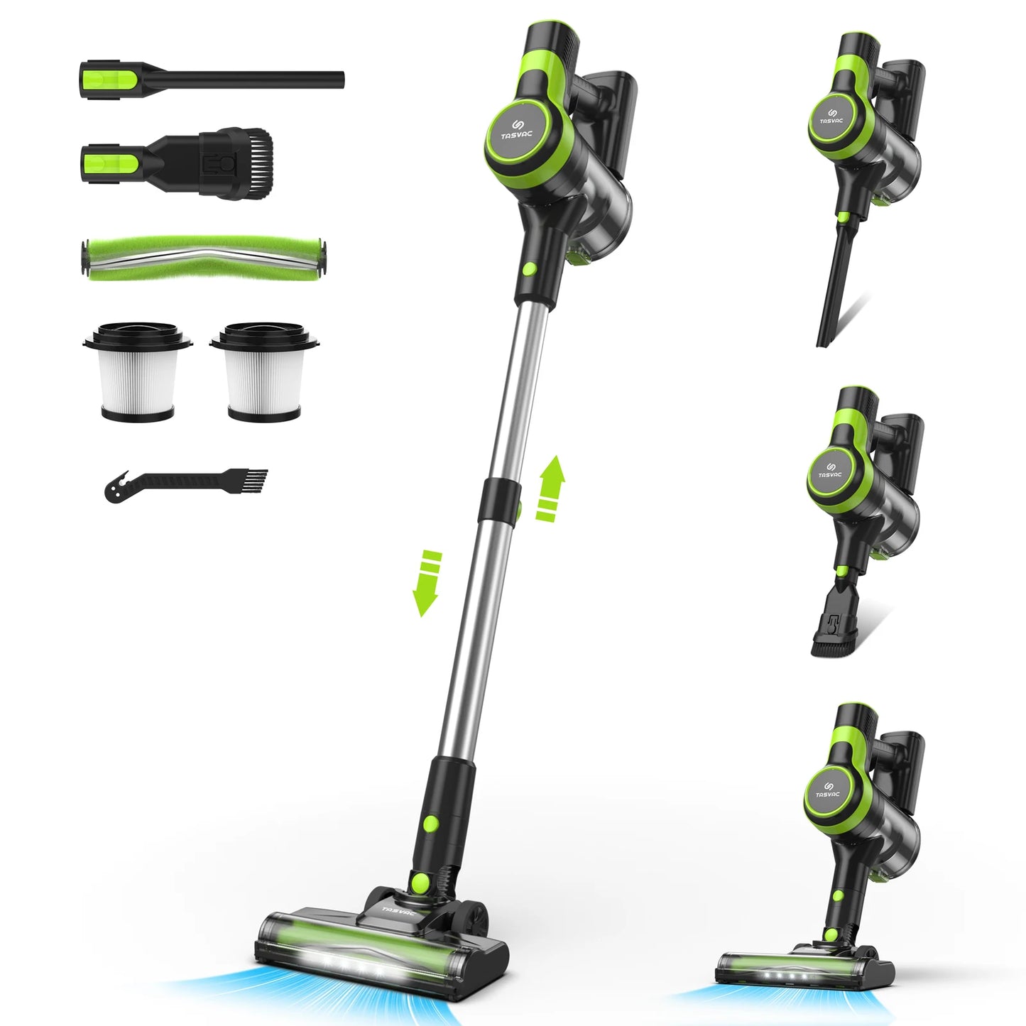 INSE Cordless Vacuum Cleaner 28KPa 6-In-1 Lightweight Handheld Pet Hair