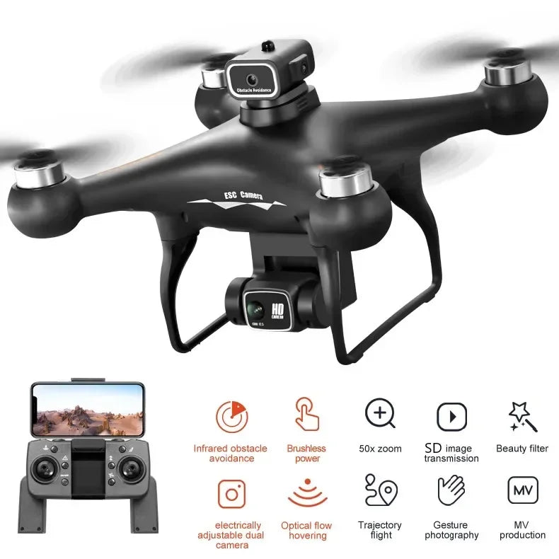 QJ S116 Max Drone Pro 8K Dual Camera Optical Flow Plus