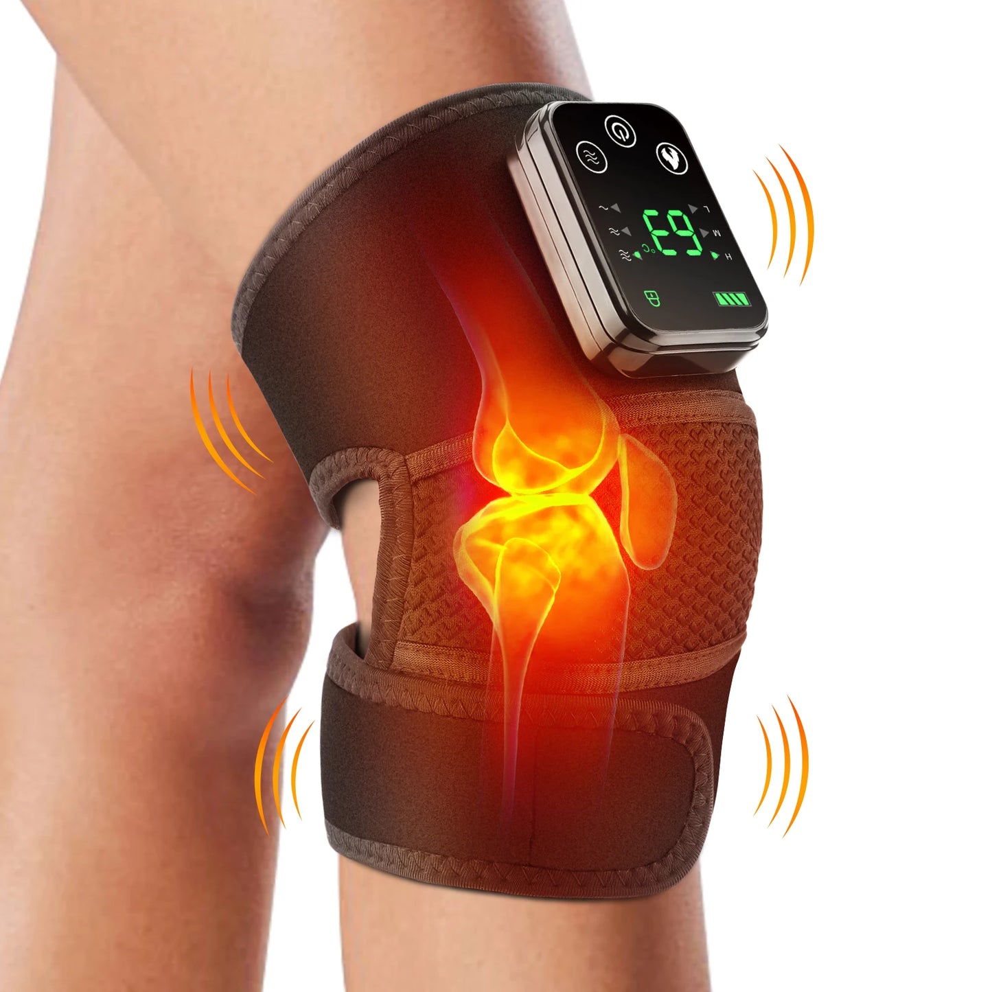 Hailicare Knee Heating Massager For Pain Relief Arthritis