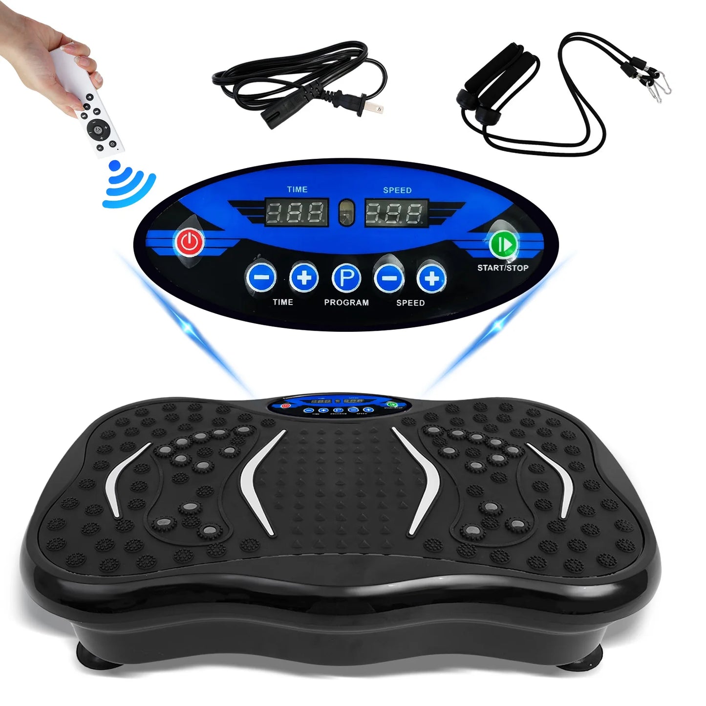 Vibration Plate Exercise Machine Full Body Workout Fat Loss