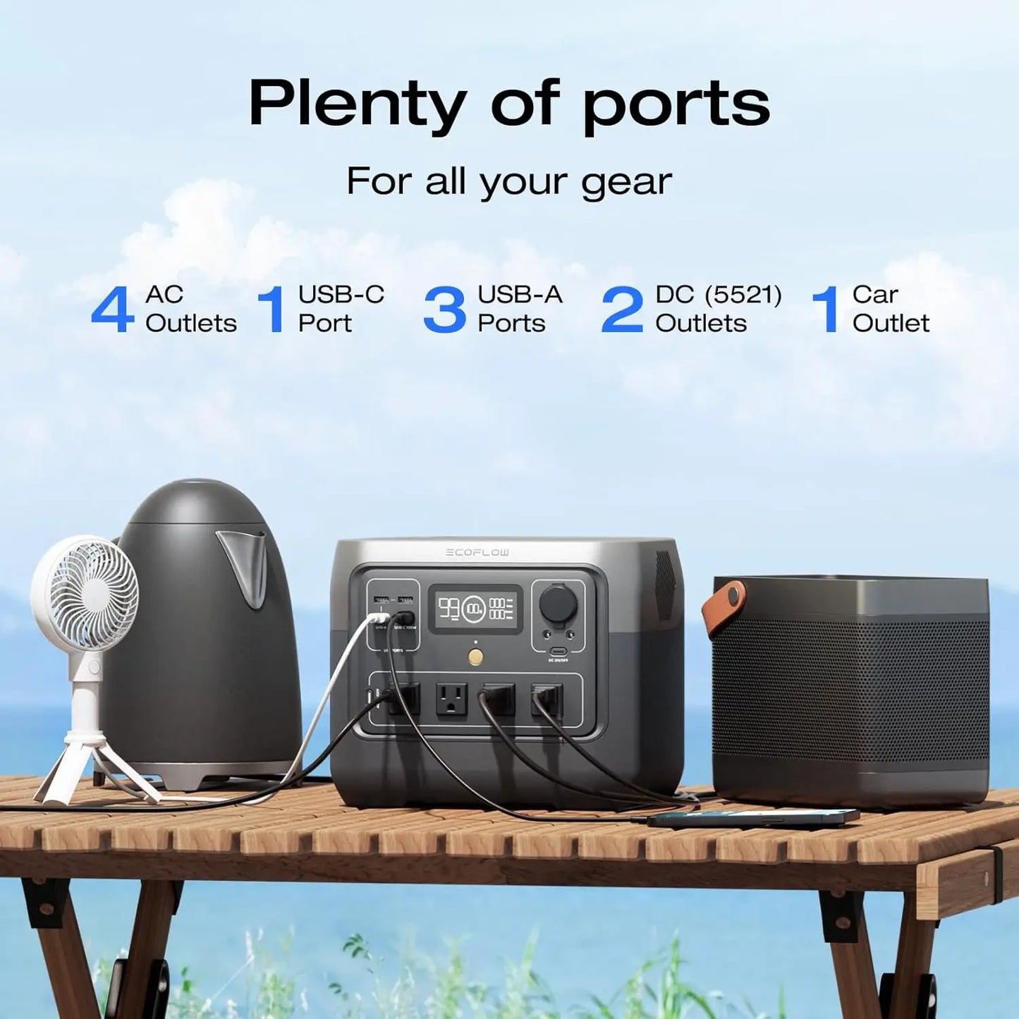 ECOFLOW River 2 Pro Portable Power Station 716Wh LiFePO4