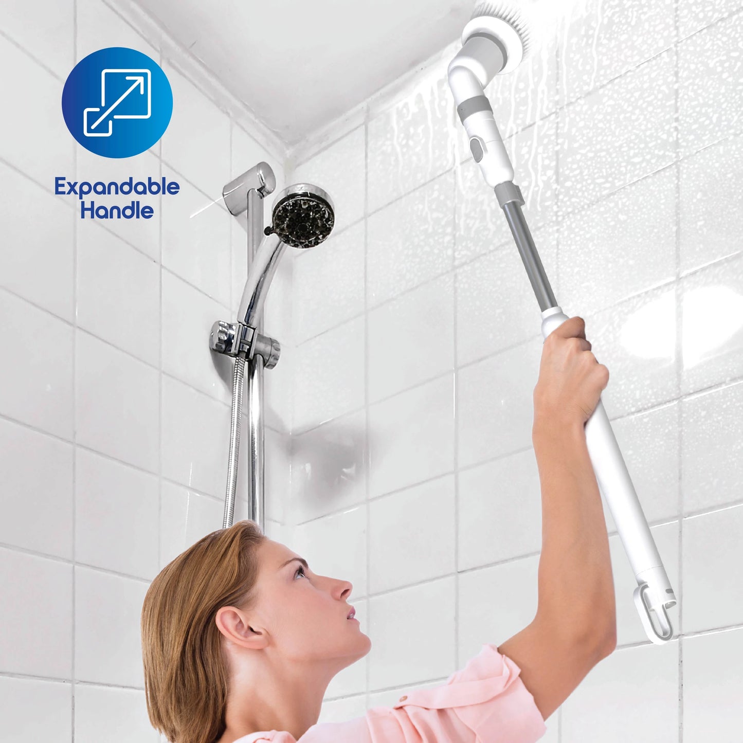 Blossom Electric Spin Scrubber 9 in 1 for Bathroom Kitchen
