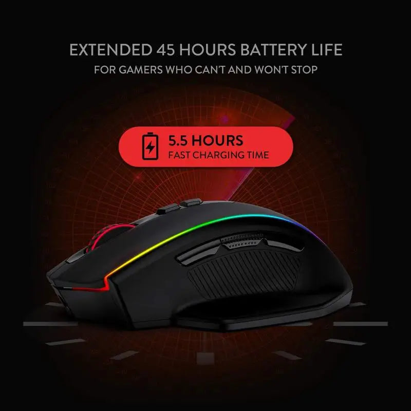 Redragon M686 Wireless Gaming Mouse 16000 DPI Dual Mode Battery