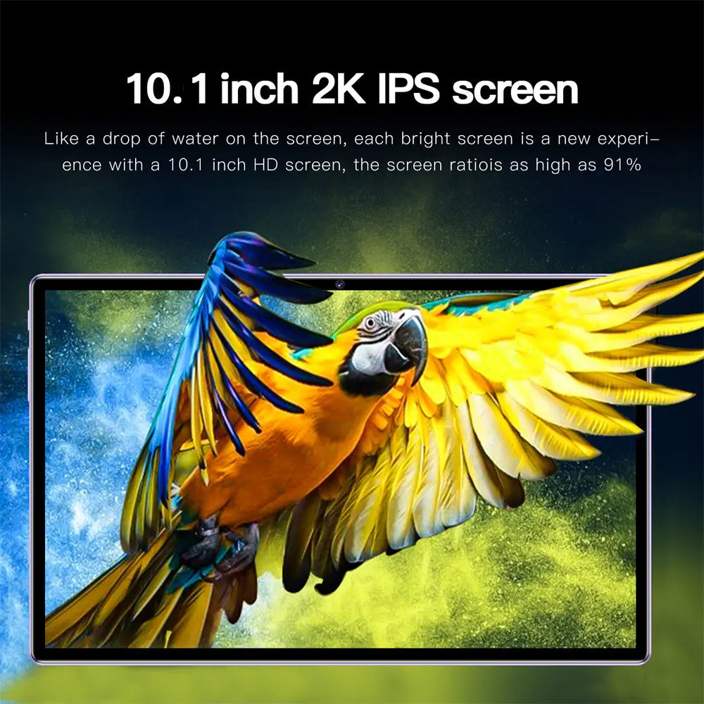 2025 New P60 Pro Tablets 10inch Global Version Tab Android14 22GB+2TB Tablet 20000mAh 5G Dual SIM WiFi Children's Kids Tablet PC