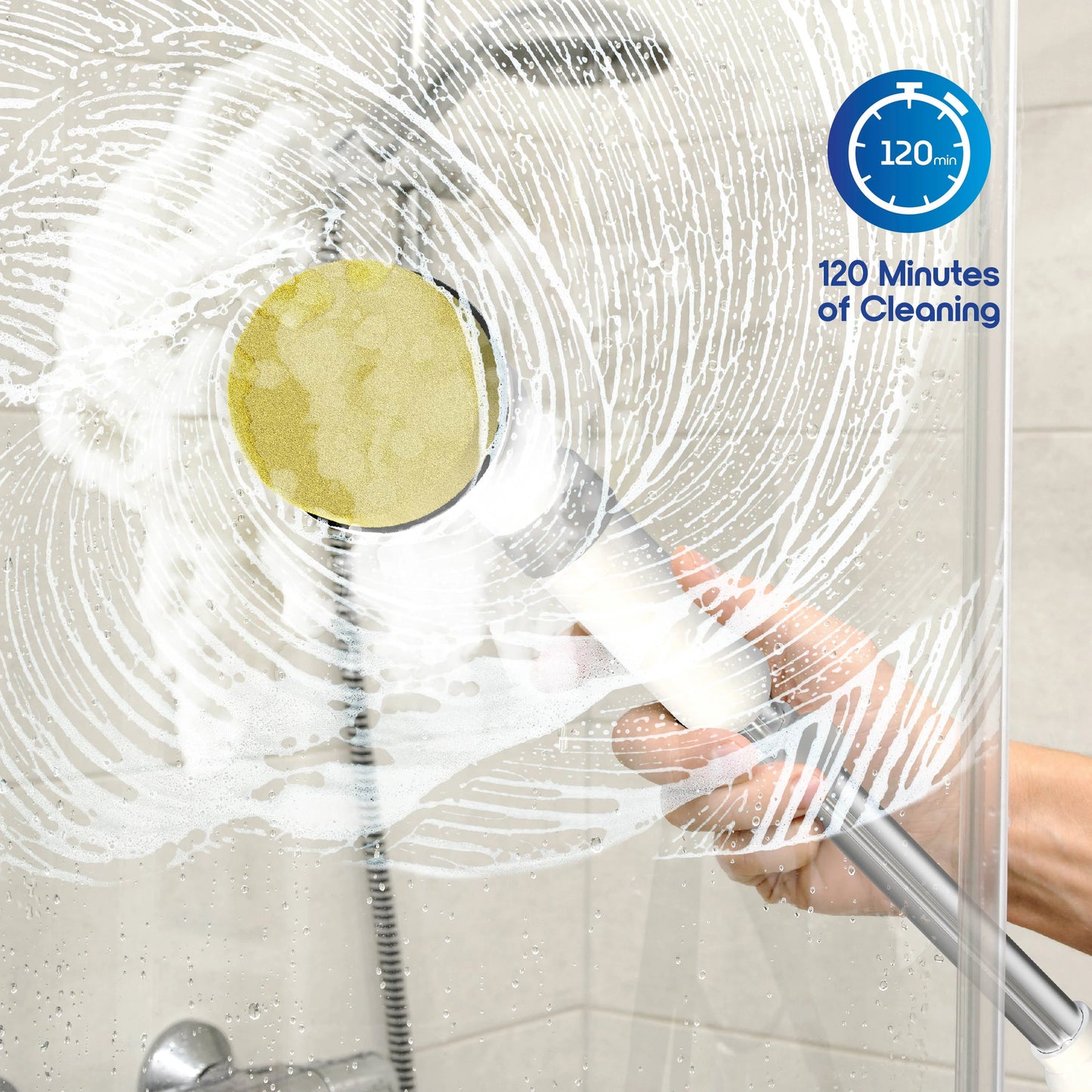 Blossom Electric Spin Scrubber 9 in 1 for Bathroom Kitchen