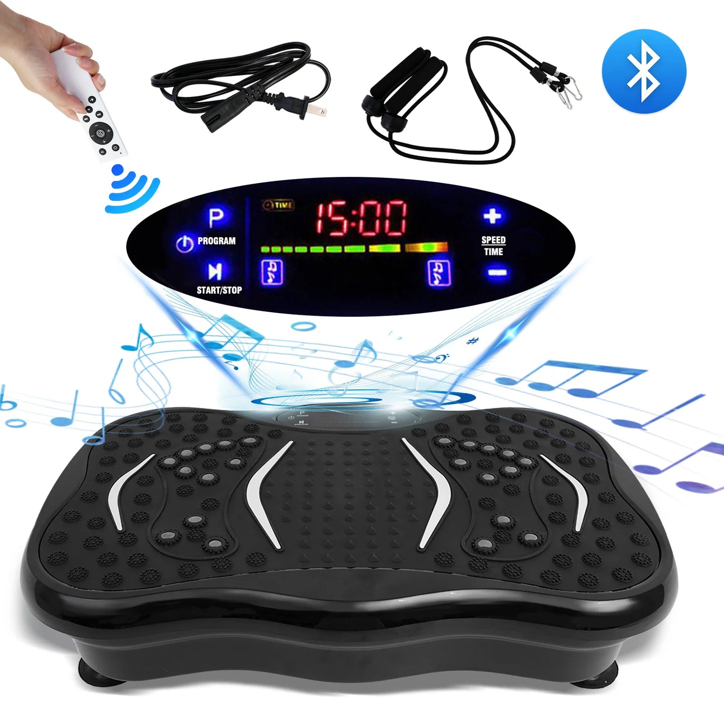 Vibration Plate Exercise Machine Full Body Workout Fat Loss