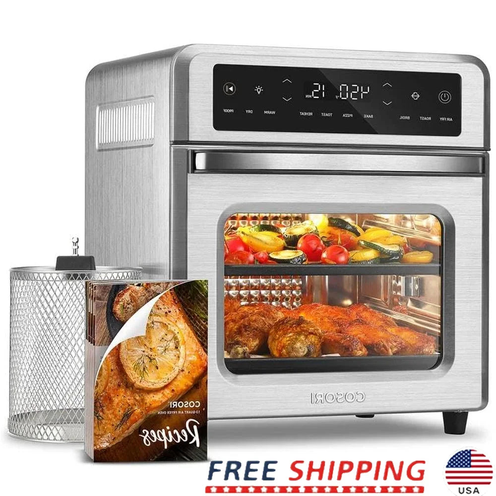 XMSJ 11 In 1 Air Fryer Oven Rotisserie Accessories