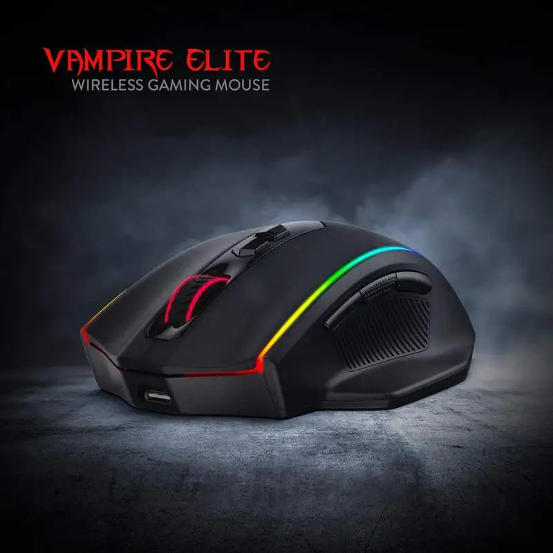 Redragon M686 Wireless Gaming Mouse 16000 DPI Dual Mode Battery