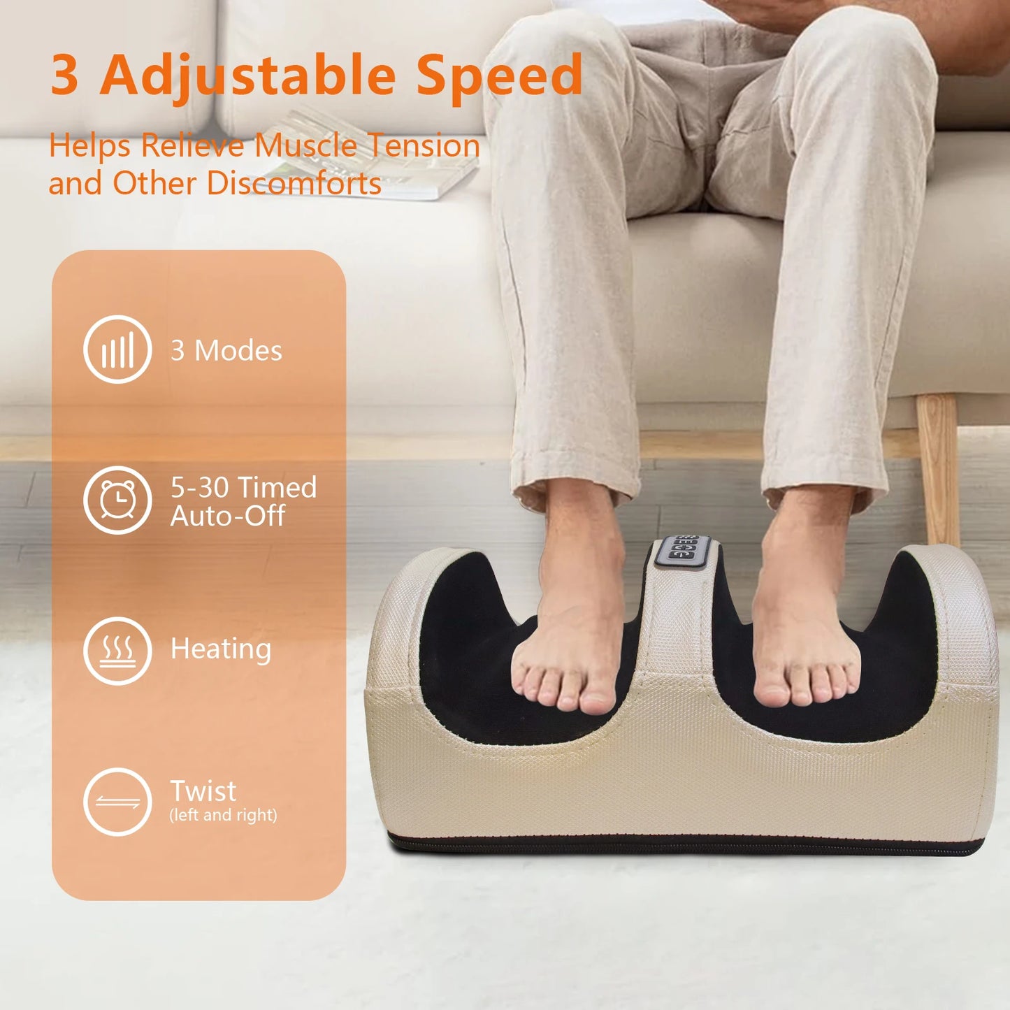 Hign-concerned Foot Massage Machine Kneading Leg Massager