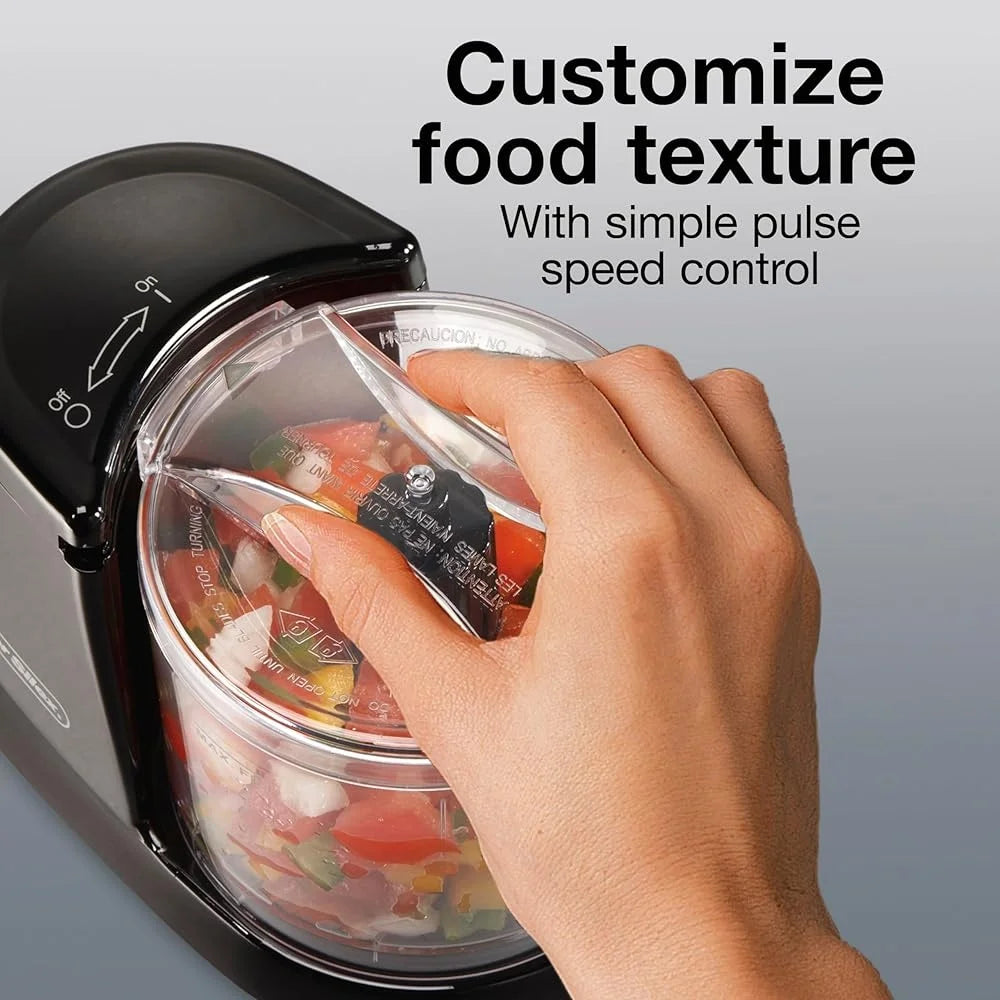 XMSJ Electric Vegetable Chopper Mini Food Processor