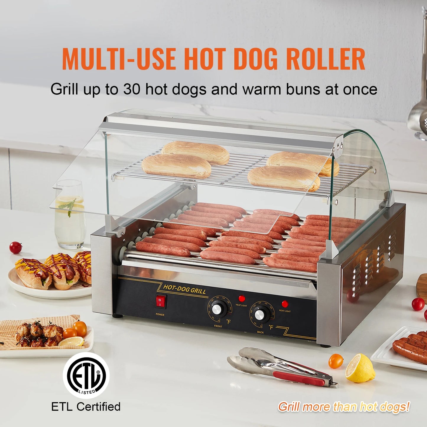 SucceBuy Hot Dog Roller Sausage Maker 5 7 11 Rods Pro