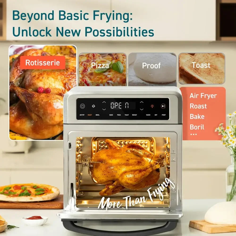 XMSJ 11 In 1 Air Fryer Oven Rotisserie Accessories