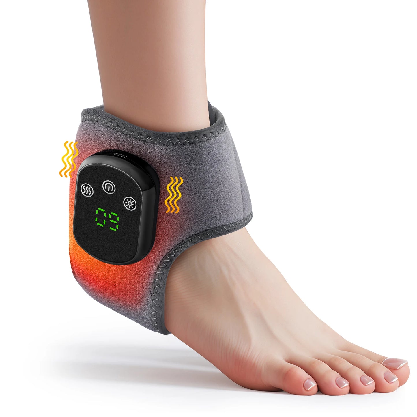 PASTSKY Electric Foot Massager With Ankle Vibration And Heat