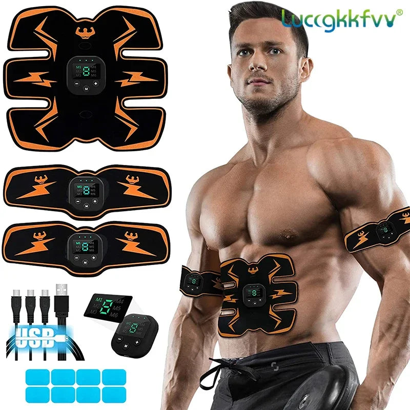 XMSJ Smart EMS Wireless Muscle Stimulator Abdominal Trainer