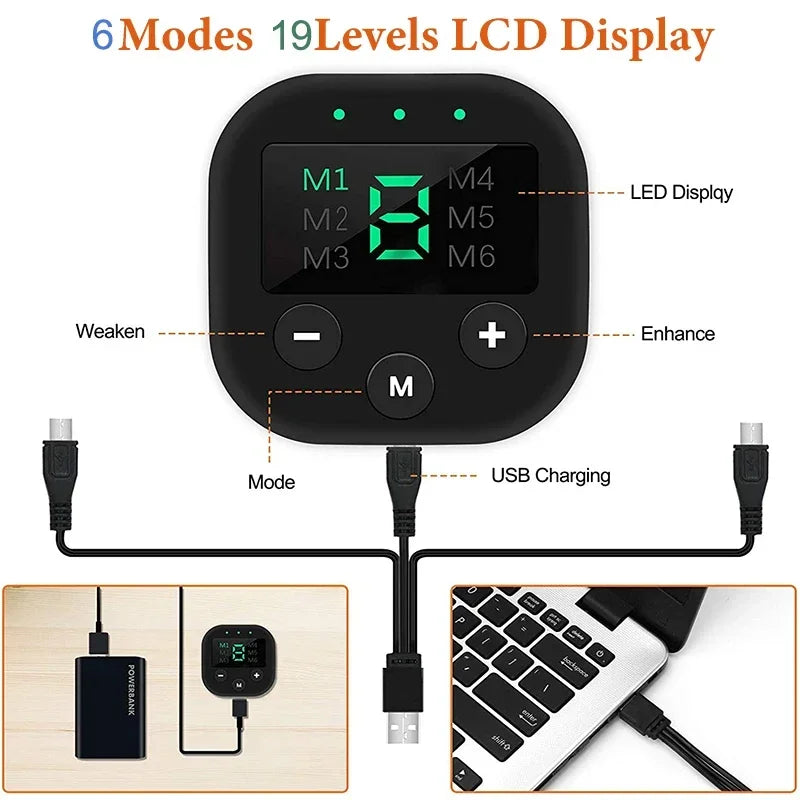 XMSJ Smart EMS Wireless Muscle Stimulator Abdominal Trainer