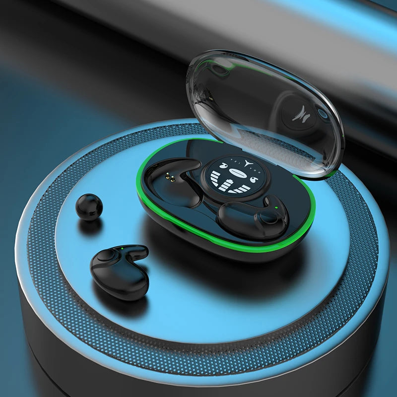SHUKE Invisible Sleep Earbuds Bluetooth 5.3 Noise Cancellation IPX5