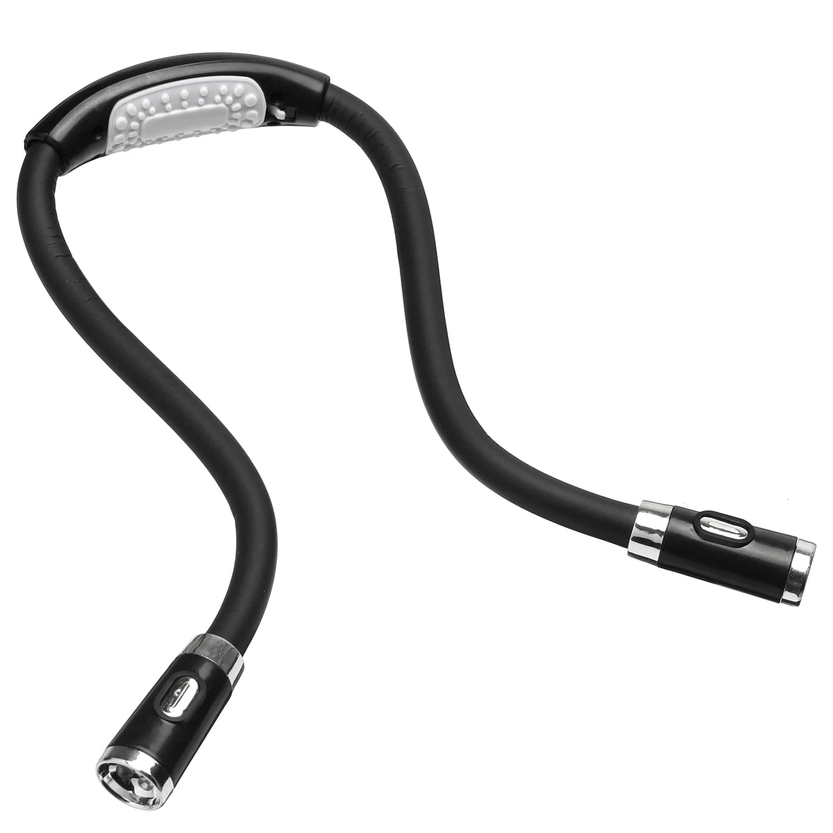 Neck Reading Light Flexible LED Book Light Handsfree Hanging Read Lamp Portable Stepless Dimming USB Rechargeable Neck Lights
