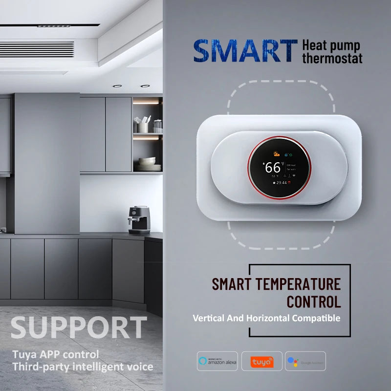 Beca Weekly Programmable Smart Thermostat With TFT LCD