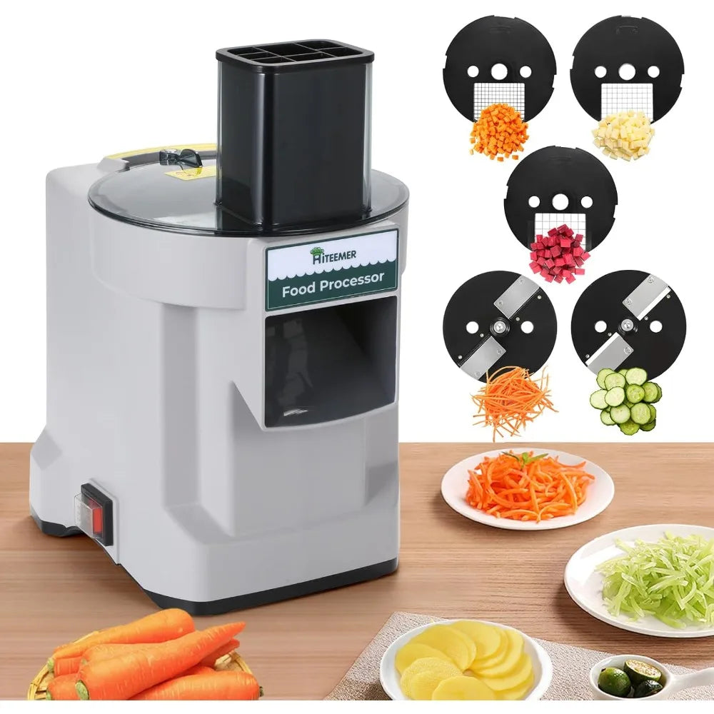 DAFIFY 5 In 1 Electric Vegetable Chopper Commercial Food Processor