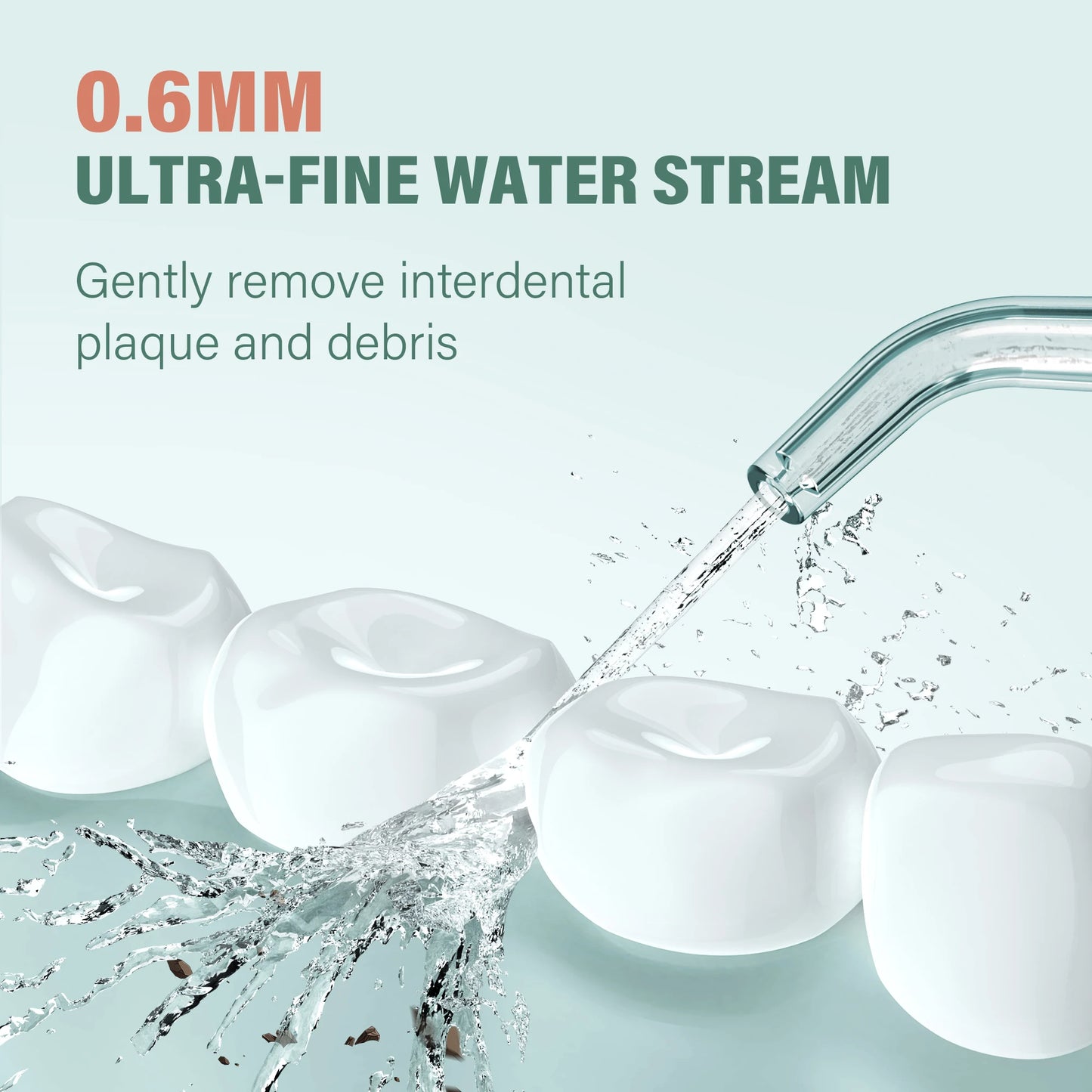 Sejoy Water Flosser Portable Cordless Oral Irrigator 6 Jets