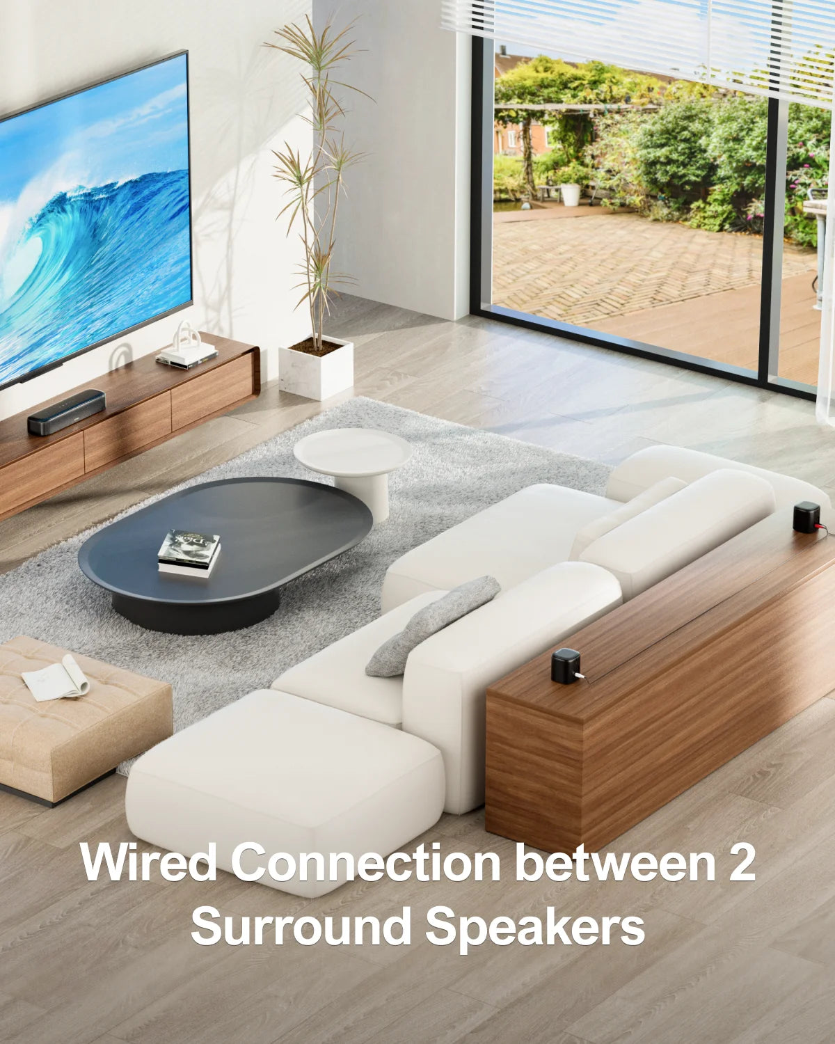 ULTIMEA 250W 5.1 Channel Soundbar With Subwoofer Wireless