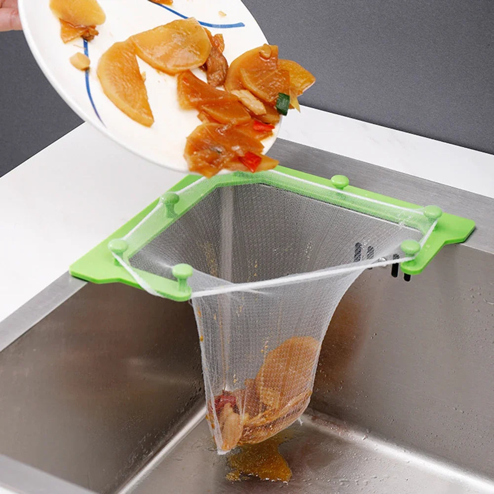 Shunmaii Triangular Kitchen Sink Drain Filter Strainer