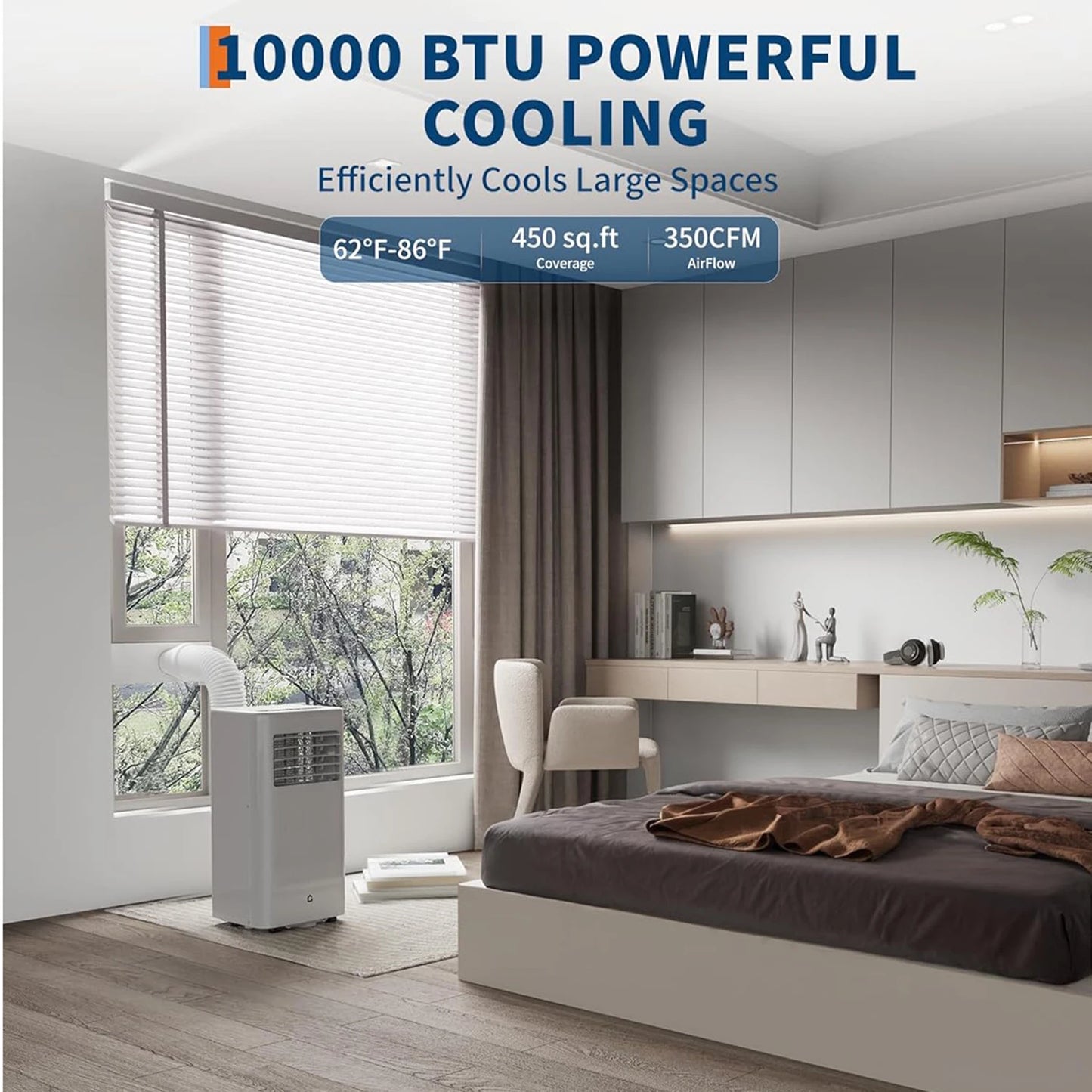 Acekool Portable Air Conditioner 3in1 With Dehumidifier And Sleep Mode