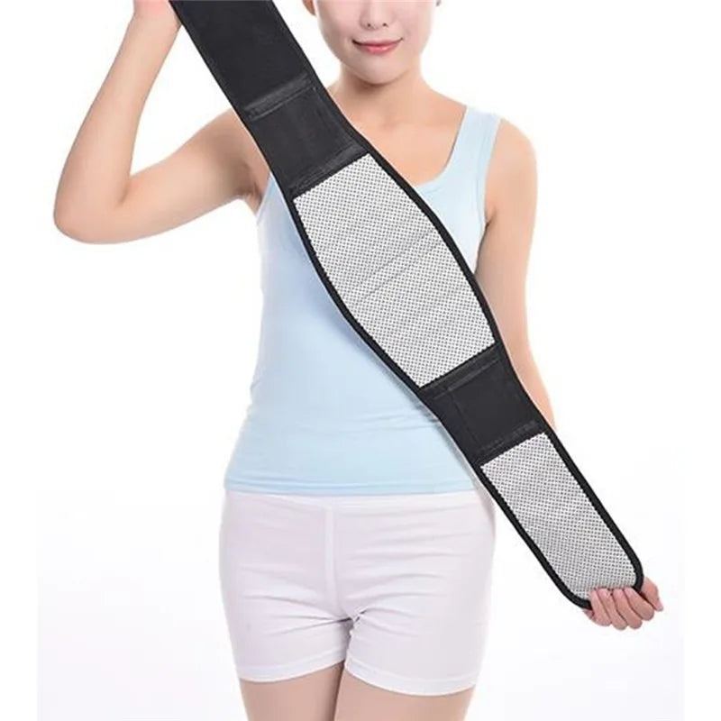 Self Heating Waist Belt Lumbar Support And Massage Band