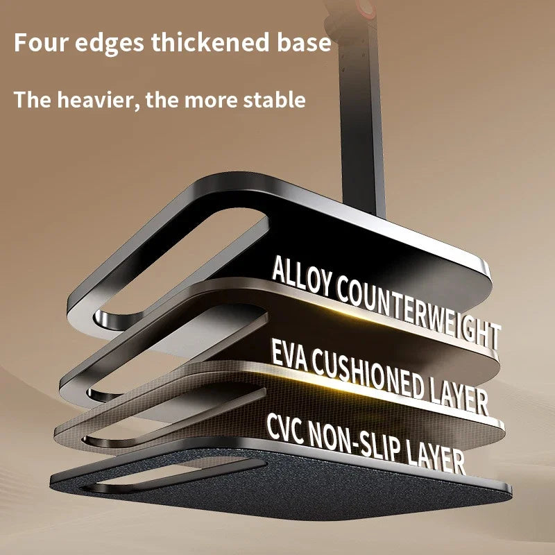 Portable Monitor Desk Holder Metal Stand 17 Inch Universal Expandable Display Base Vesa Mount External Vertical Screen Expansion