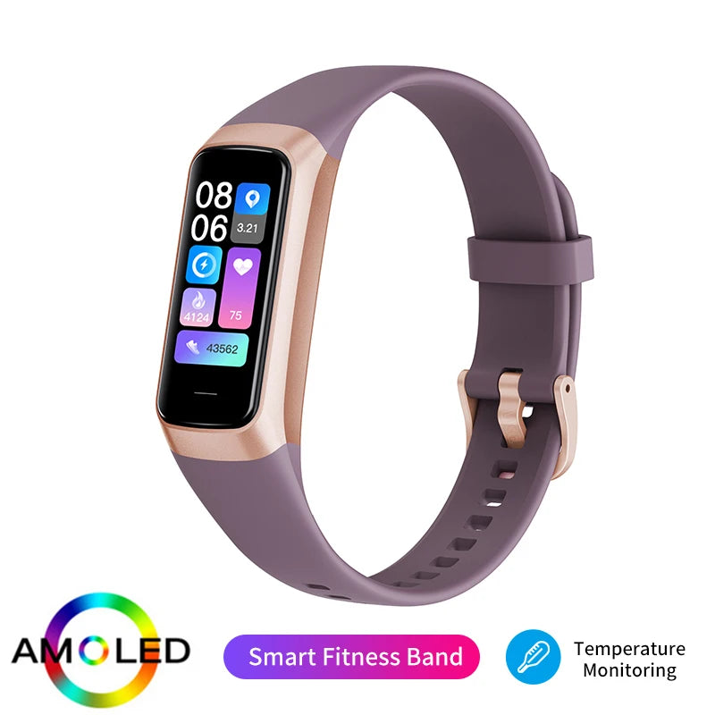 LIGE 1.1 inch Amoled Smart Watch Smartwatch Band Women Heart Rate Monitoring Waterproof men Smart Bracelet Sport Fitness Tracker
