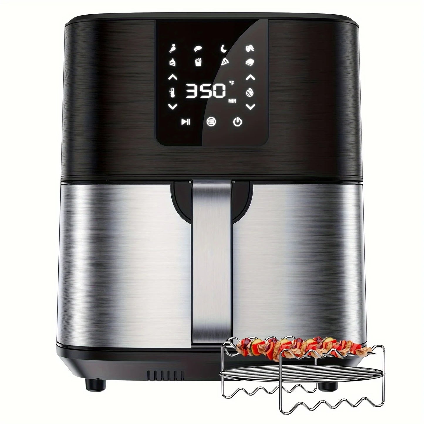 KitCook Air Fryer 1500W With Adjustable Temperature And Presets