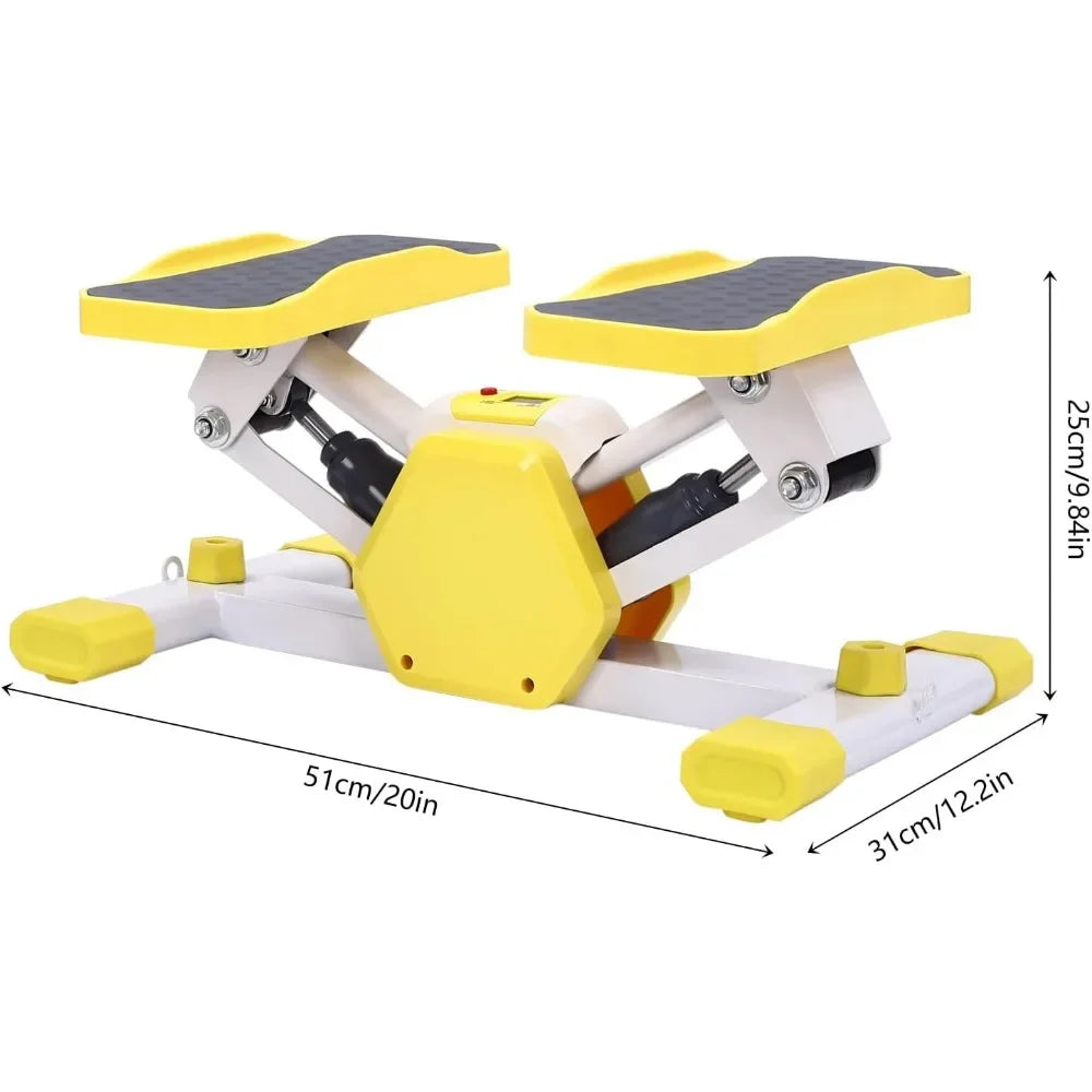 Hign Concerned Mini Stair Stepper 330 Lb Capacity For Home
