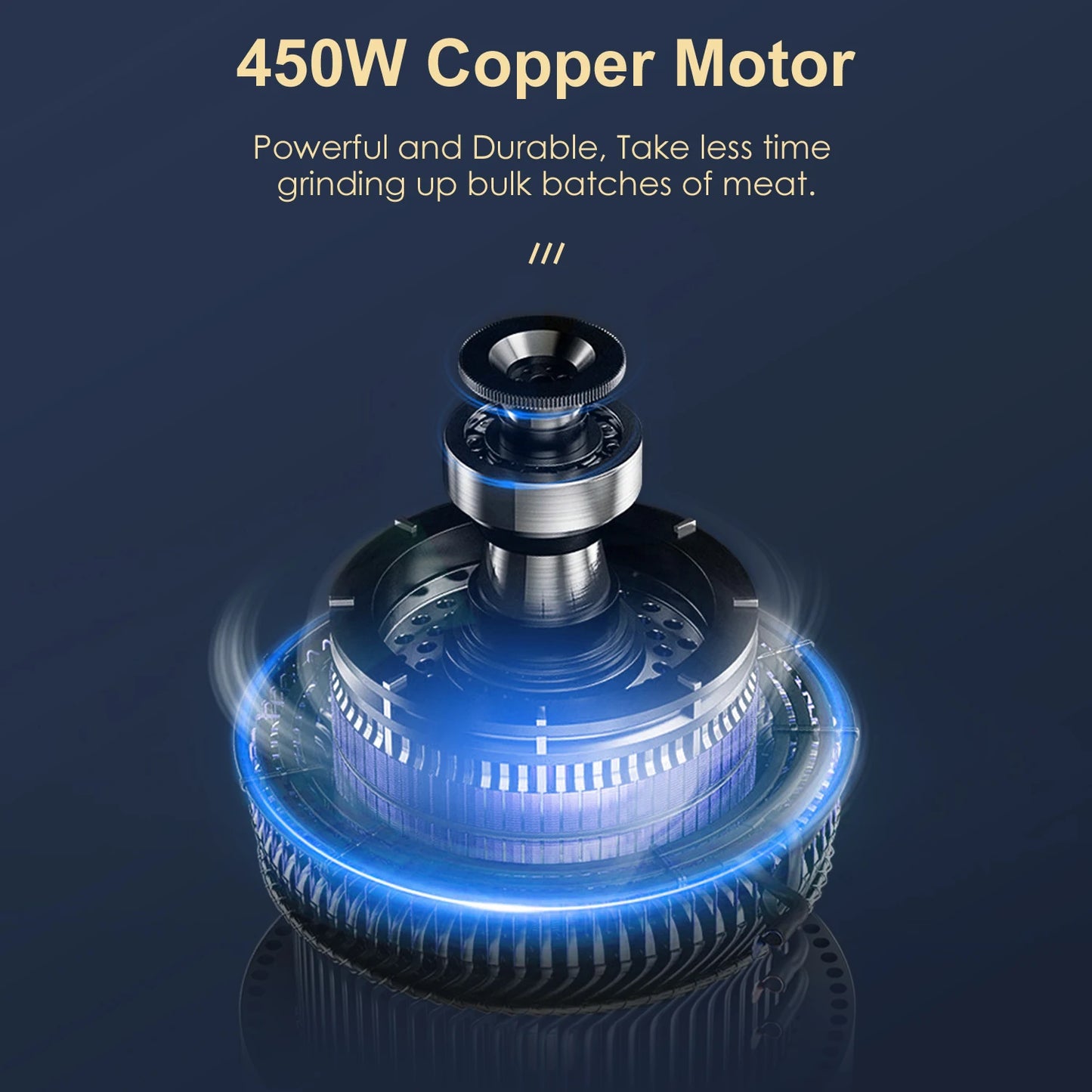 Yabano Electric Meat Grinder Mincer Sausage Kubbe Kit