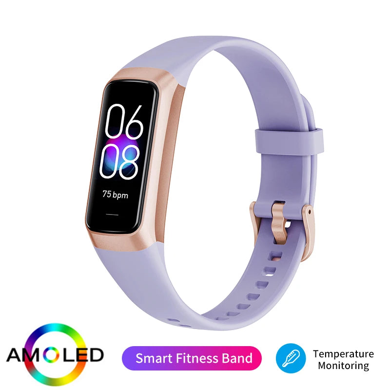 LIGE 1.1 inch Amoled Smart Watch Smartwatch Band Women Heart Rate Monitoring Waterproof men Smart Bracelet Sport Fitness Tracker