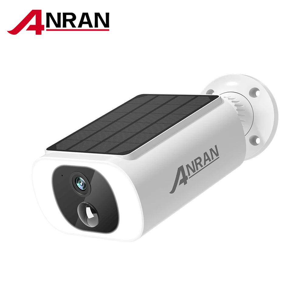 ANRAN 2K Solar Security Camera Outdoor Wireless 2 4G WIFI