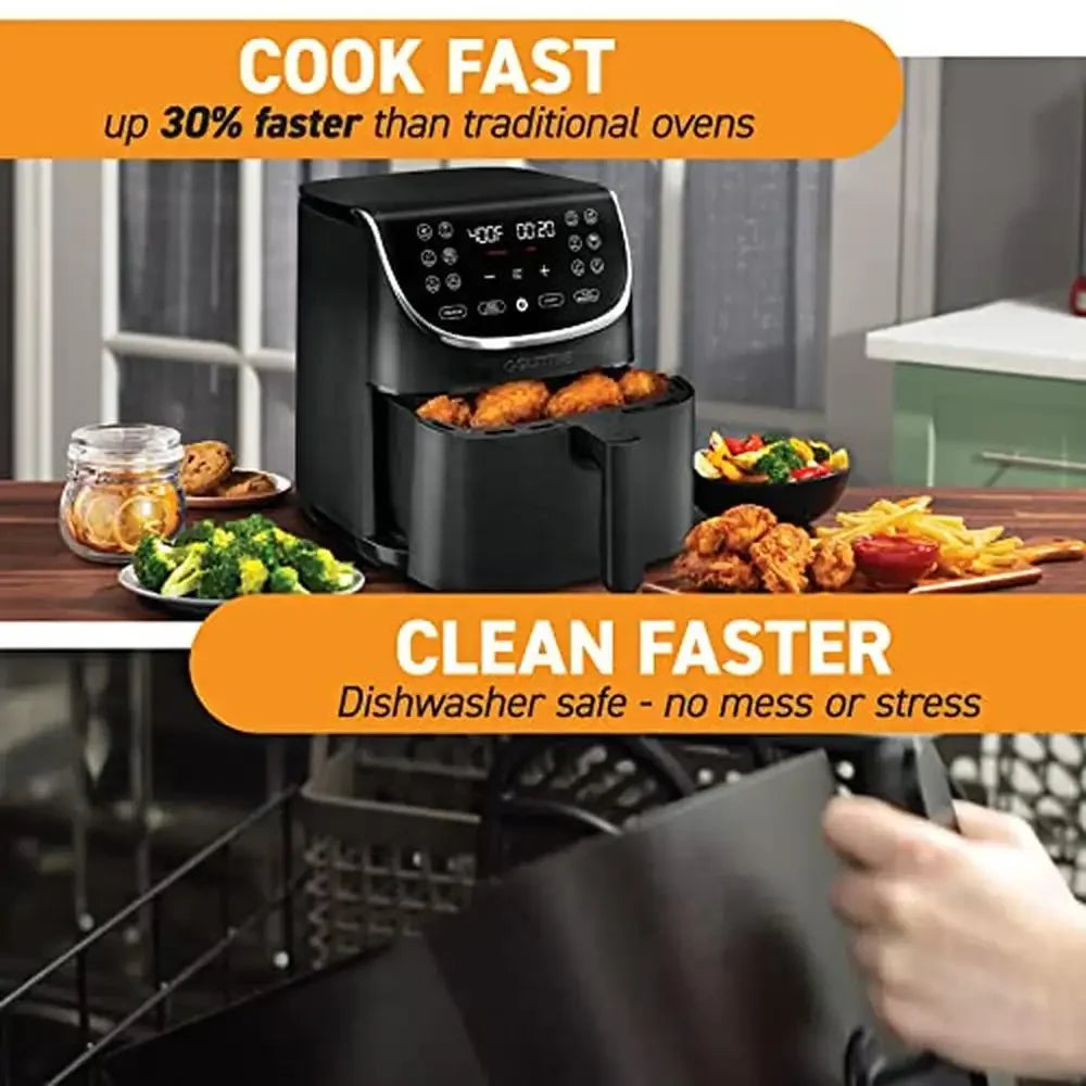 XMSJ Air Fryer Oven With Digital Display And 12 Presets