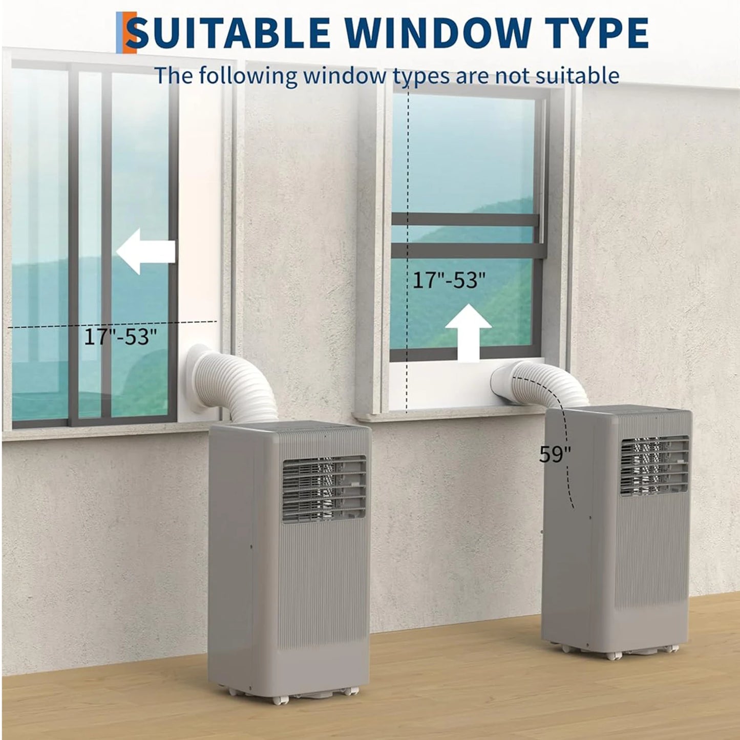 Acekool Portable Air Conditioner 3in1 With Dehumidifier And Sleep Mode