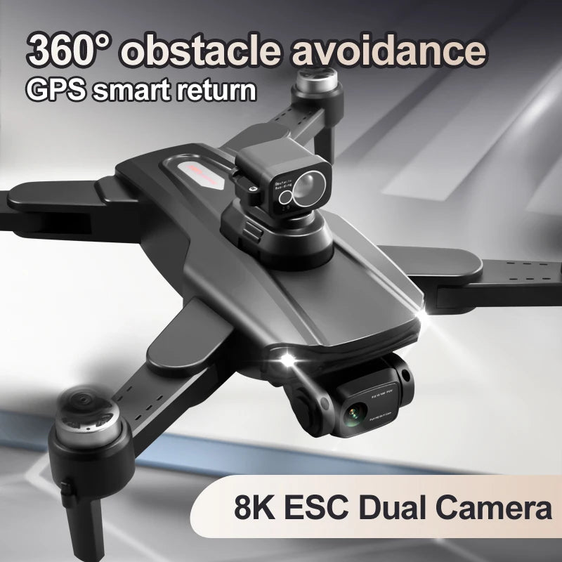 ARASO 8K Dual Camera GPS Drone With Brushless Motors Foldable