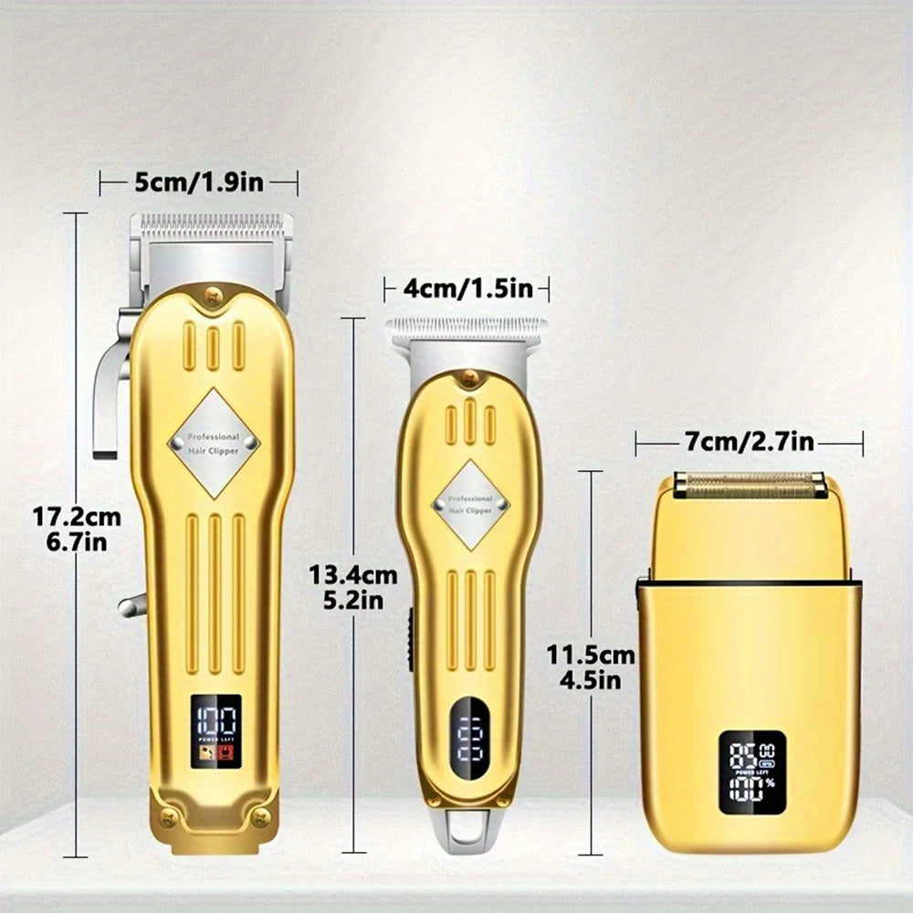 Shuyu 3 In 1 Hair Clipper Grooming Kit With Shaver